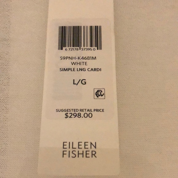 Eileen Fisher Simple Long Cardigan - Picture 4 of 6